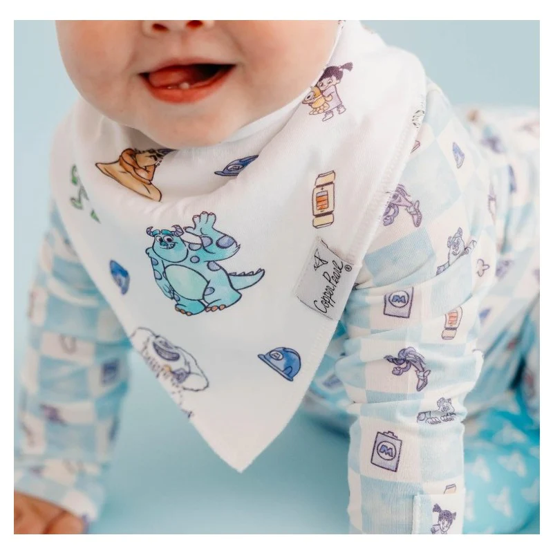 Copper Pearl - Monsters Inc Medley Bandana Bib Set - Image 6