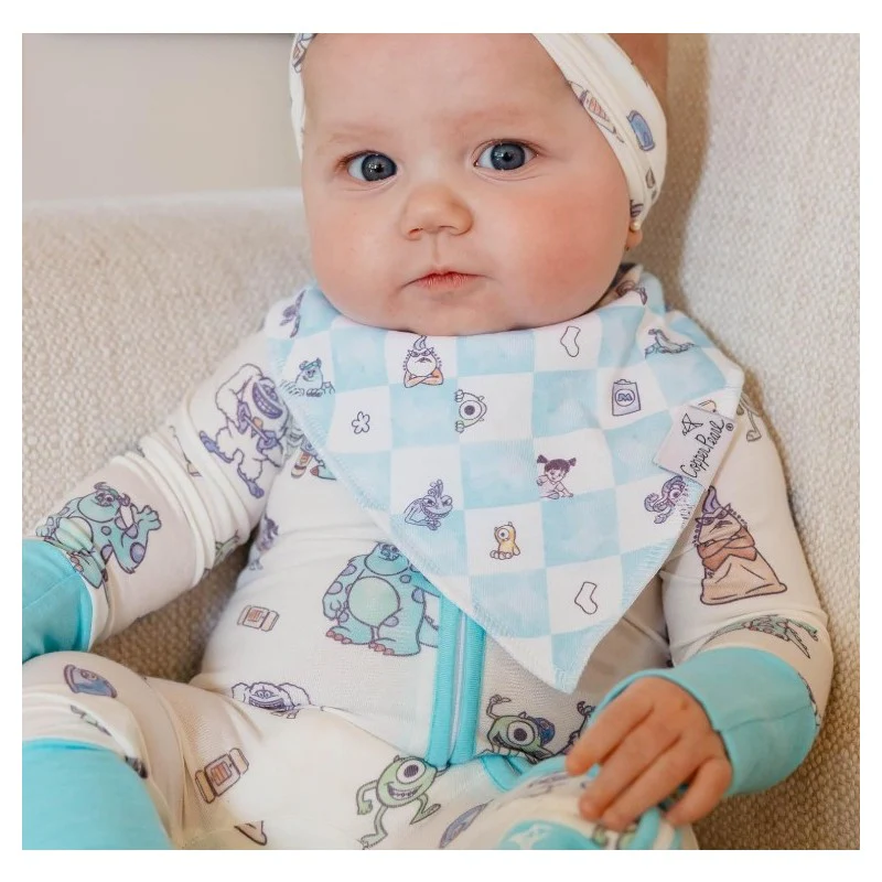 Copper Pearl - Monsters Inc Medley Bandana Bib Set - Image 8