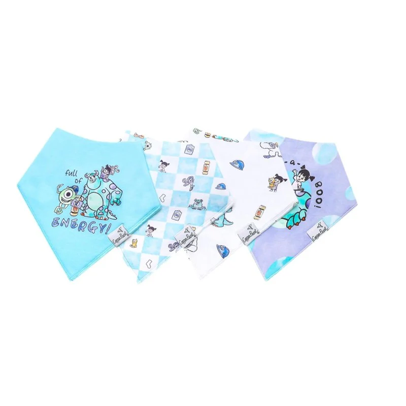 Copper Pearl - Monsters Inc Medley Bandana Bib Set - Image 9