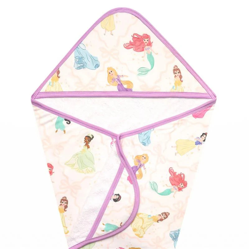 Copper Pearl - Premium Knit Hooded Bath Towel Disney Princess