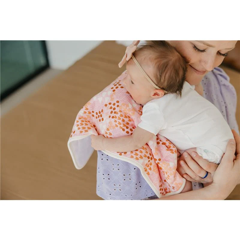 Copper Pearl Rue Burp Cloth Set - Image 5