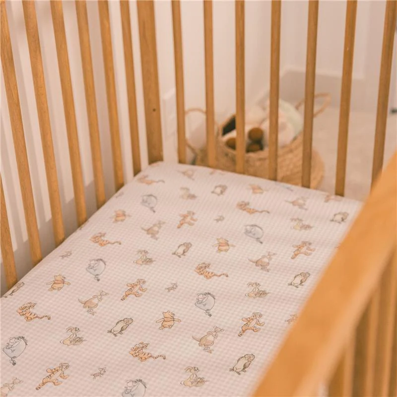 Copper Pearl - Winnie The Pooh & Friends Premium Crib Sheet - Image 2