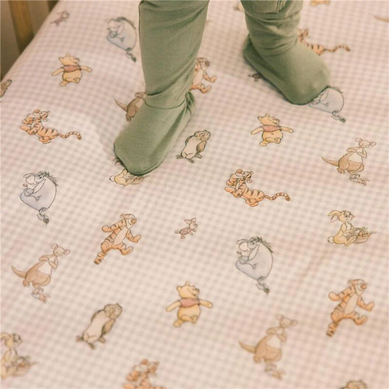 Copper Pearl - Winnie The Pooh & Friends Premium Crib Sheet - Image 3