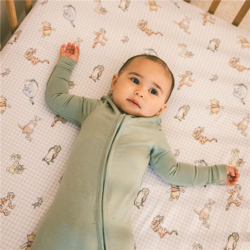 Copper Pearl - Winnie The Pooh & Friends Premium Crib Sheet - Image 4