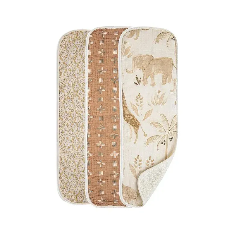 Crane - 3Pk Baby Soft Muslin Burp Cloth, Kendi