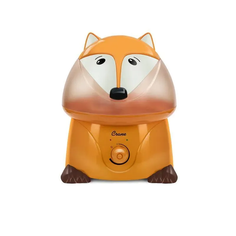 Crane Adorable 1 Gal. Ultrasonic Cool Mist Humidifier Fox - Image 2