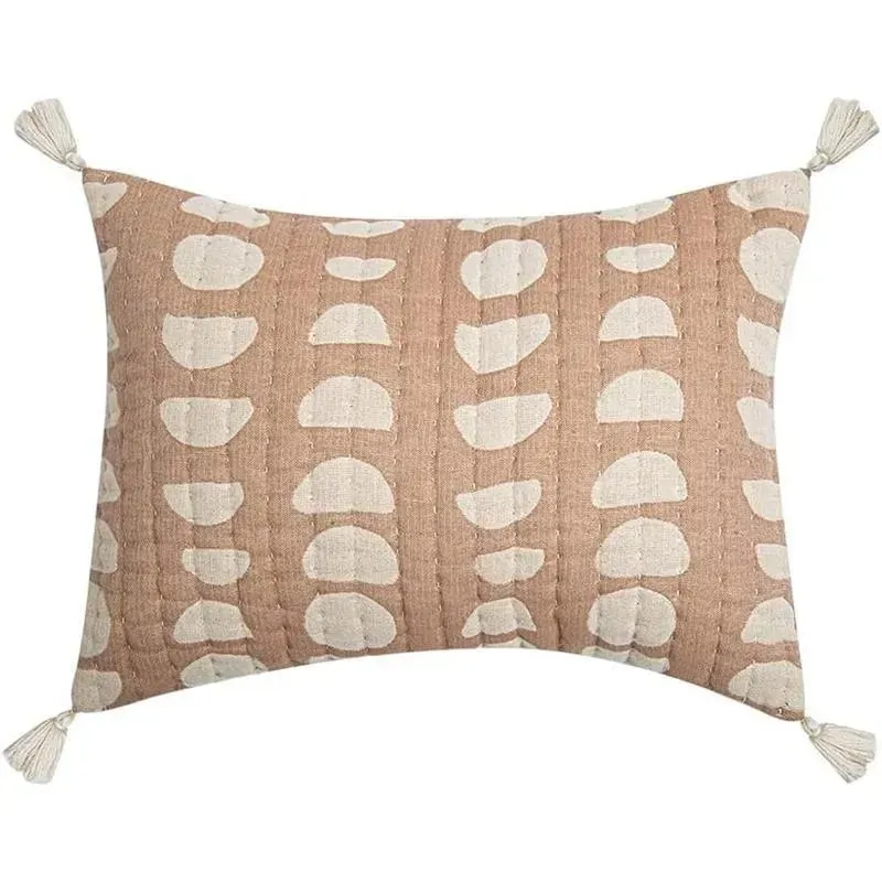 Crane - Baby Copper Moon Phase Pillow