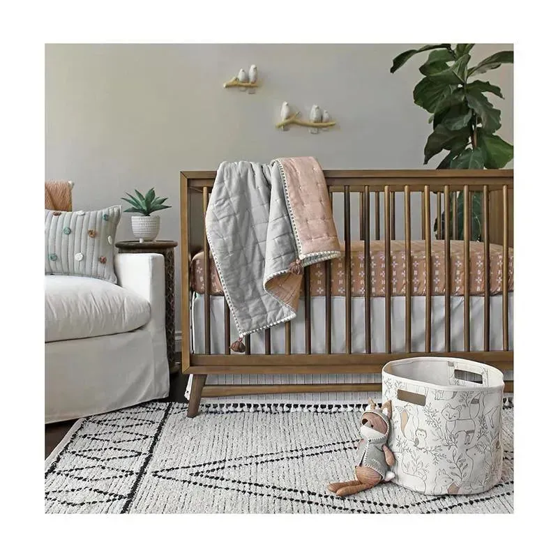 Crane - Baby Woodland Nursery and Toddler Room Décor, 2 Piece Wooden Wall Décor, Bird Perch - Image 7