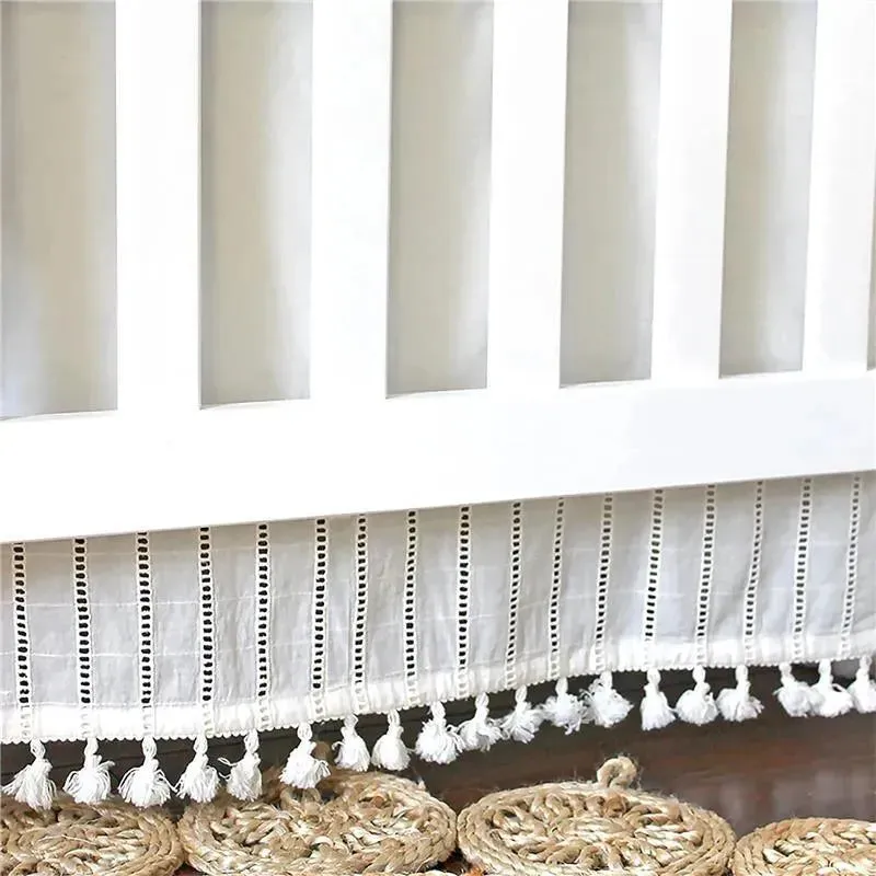 Crane - Baby Wrap Around Bed Skirt for Crib - Image 3