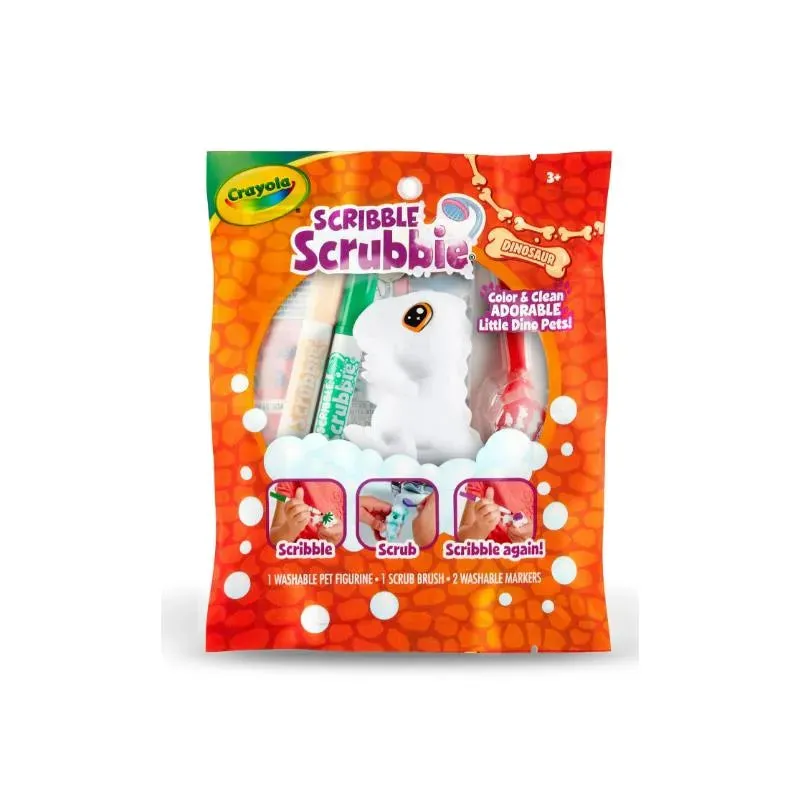 Crayola - 1 Ct Scribble Scrubbie, Dinosaur - Image 3