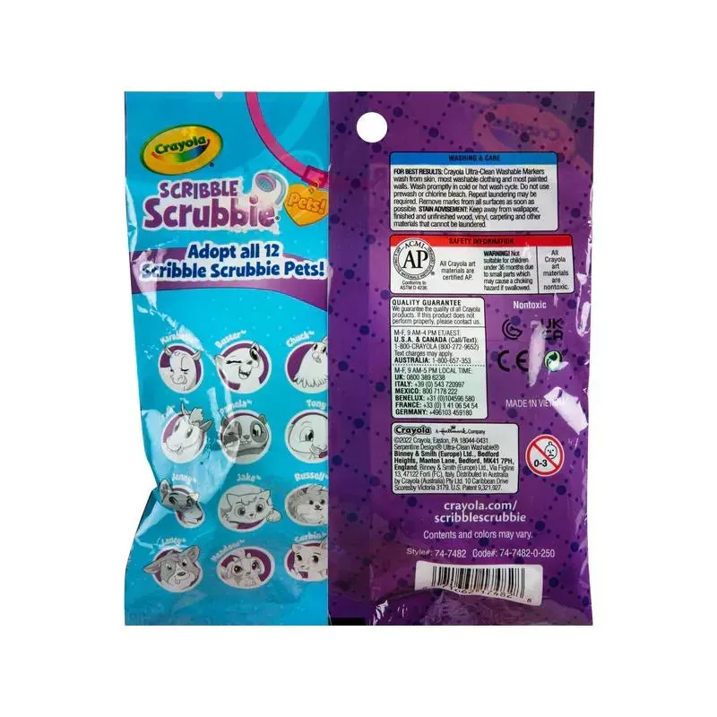 Crayola - 1 Ct Scribble Scrubbie, Pets - Image 4