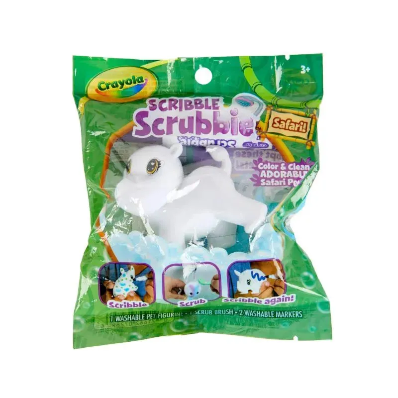 Crayola - 1 Ct Scribble Scrubbie, Safari