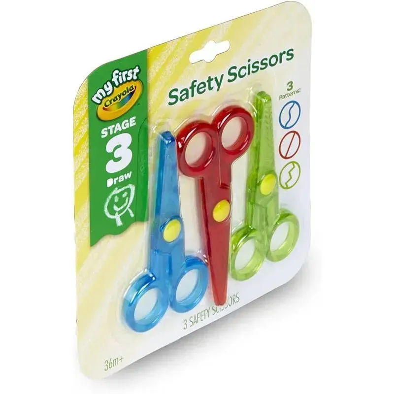 Crayola - My First Safety Scissors, Toddler Art Supplies, 3ct - Image 2