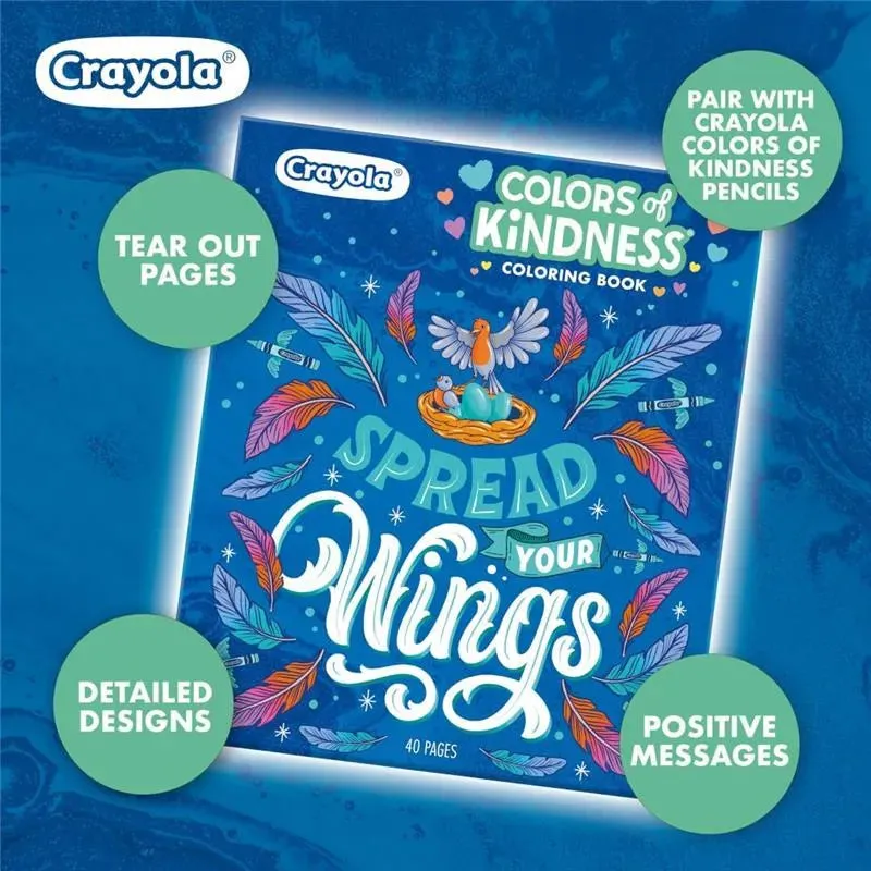Crayola - 40-Page Coloring Book, Colors Of Kindness - Image 2