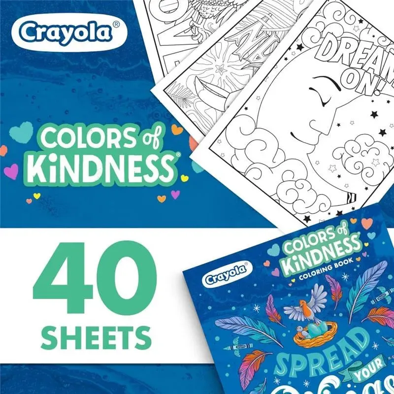 Crayola - 40-Page Coloring Book, Colors Of Kindness - Image 5