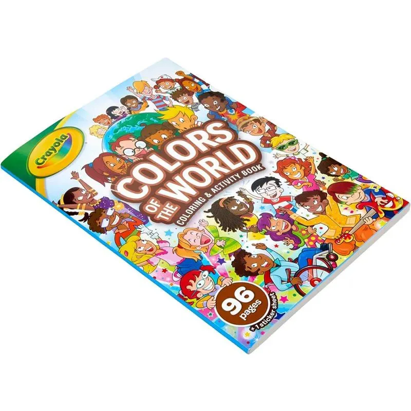 Crayola - 96-Page Coloring Book, Colors Of The World - Image 3