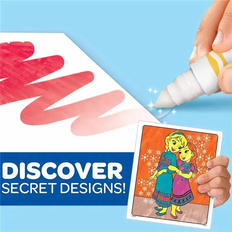 Crayola - Color Wonder Coloring Pad & Markers, Frozen - Image 2