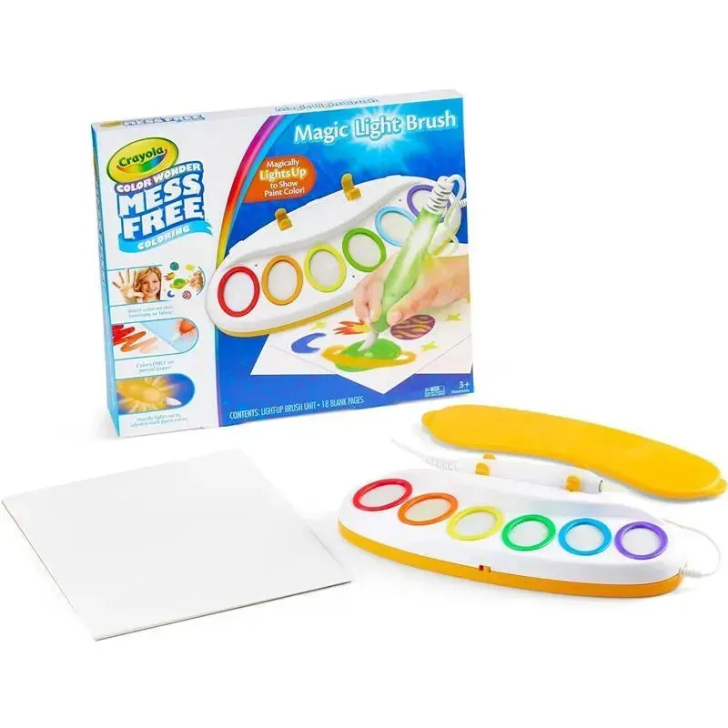 Crayola - Color Wonder Magic Light Brush, Mess Free Painting - Image 4