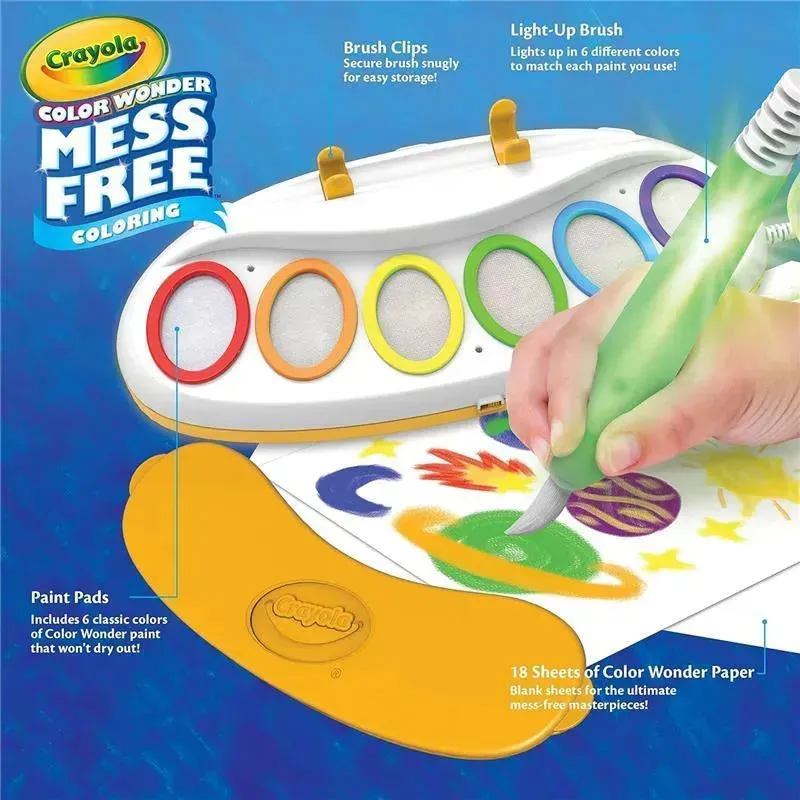 Crayola - Color Wonder Magic Light Brush, Mess Free Painting - Image 7