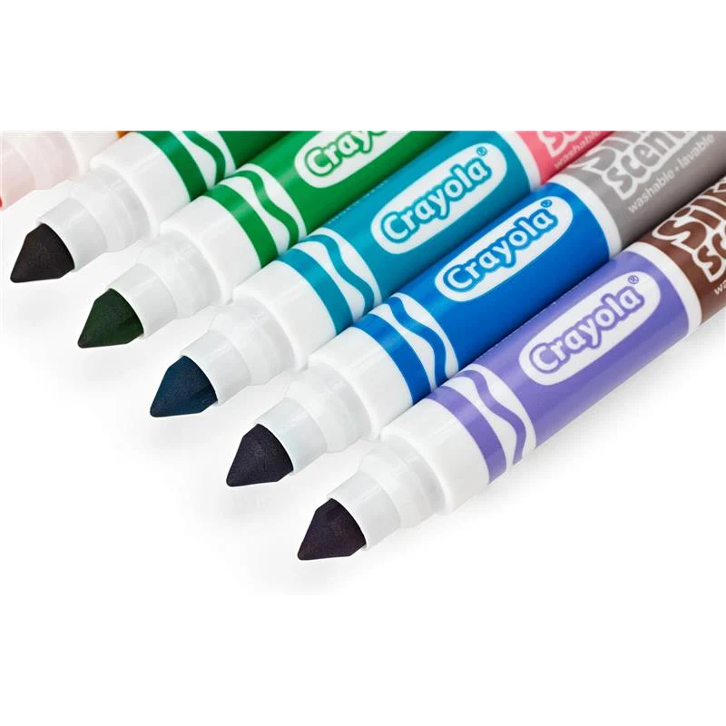 Crayola - Silly Scents Smashups, Dual-Ended Washable Broad Line Markers, 10 Count - Image 7