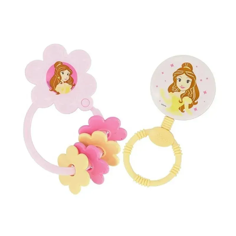Cudlie - 2Pk Disney Bella Character Rattle