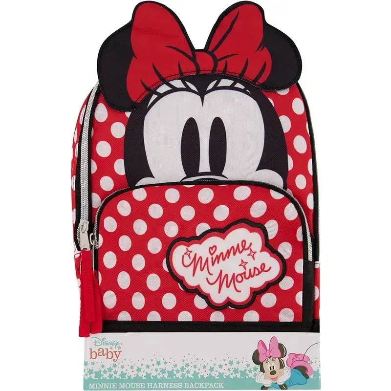 Cudlie - Baby Girl Harness Backpack, Minnie - Image 2