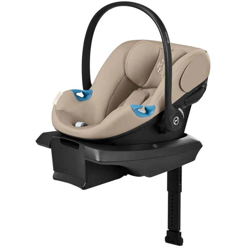 Cybex - Aton G2 Infant Car Seat With Load Leg Base, Almond Beige