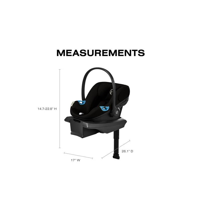 Cybex - Aton G2 Infant Car Seat With Load Leg Base, Almond Beige - Image 2