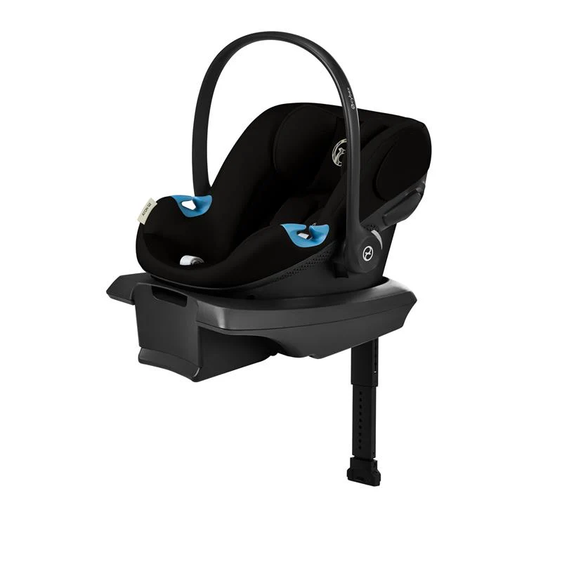 Cybex Aton G2 Infant Car Seat with Load Leg Base, Moon Black - Image 2