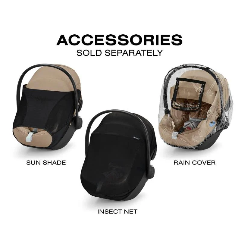 Cybex - Aton G2 Swivel Infant Car Seat With Load Leg Base, Stone Grey - Image 9