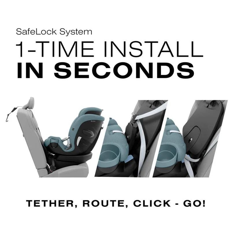 Cybex - Callisto G 360° Rotating All-in-One Convertible Car Seat, Stormy Blue - Image 4