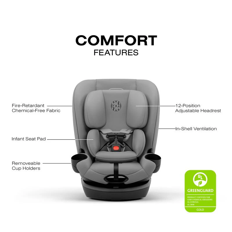 Cybex - Callisto G 360 Select Rotating All-In-One Convertible Car Seat, Grey - Image 5