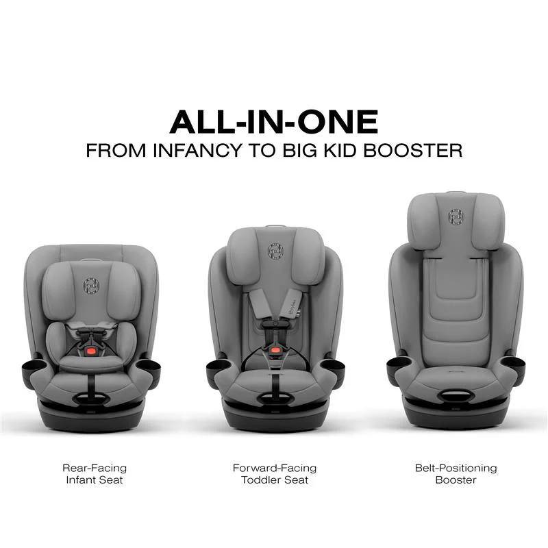 Cybex - Callisto G 360 Select Rotating All-In-One Convertible Car Seat, Grey - Image 6