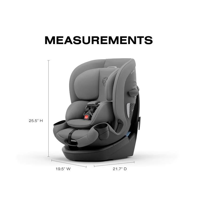 Cybex - Callisto G 360 Select Rotating All-In-One Convertible Car Seat, Grey - Image 8