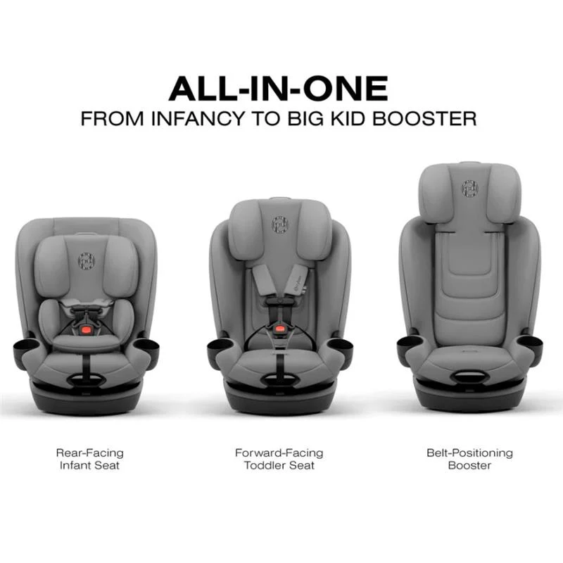 Cybex Callisto G 360 Select Rotating All-In-One Convertible Car Seat Grey + Black Canopy Bundle - Image 5