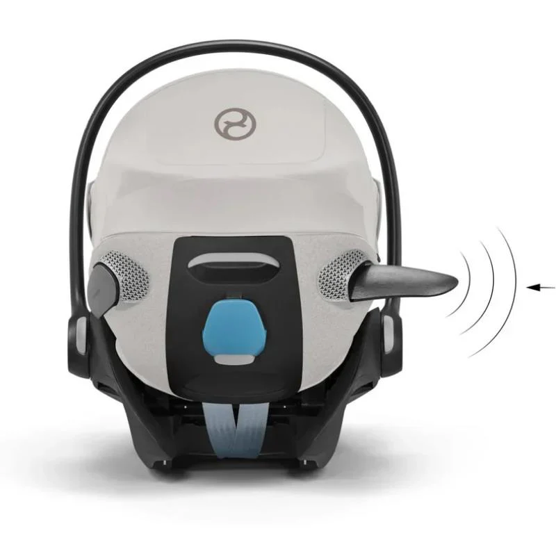 Cybex Cloud T Comfort Extend Infant Car Seat With Sensorsafe, City Grey - Image 7