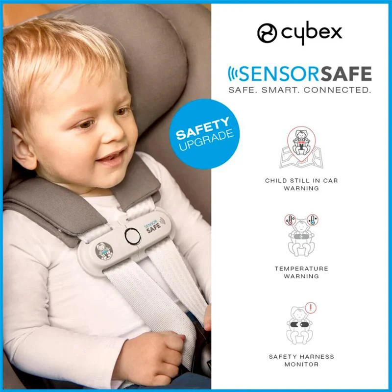 Cybex - Cloud T Sensorsafe Infant Car Seat, Platinum White - Image 5
