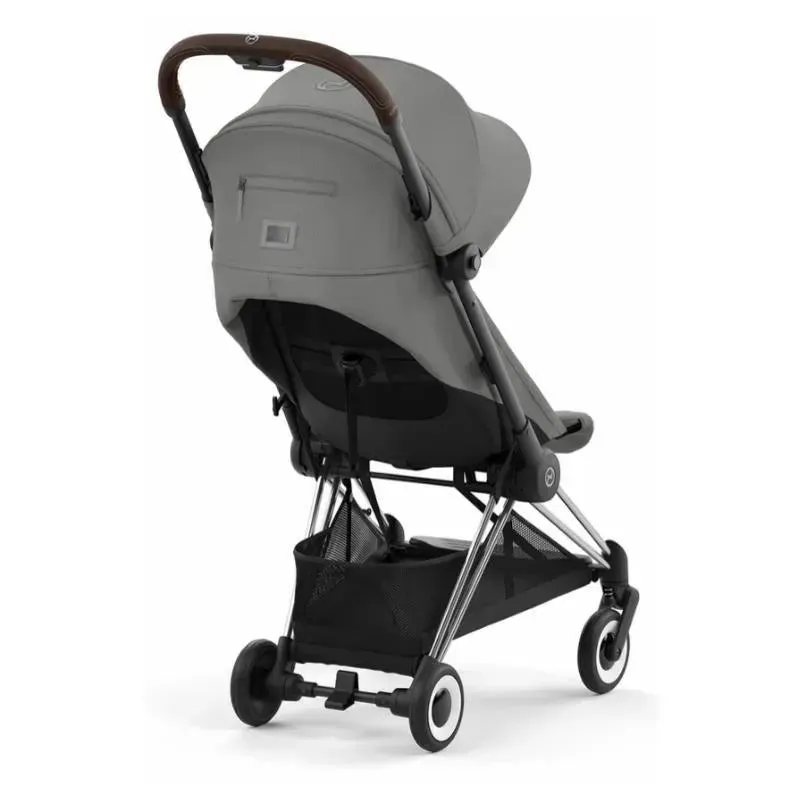 Cybex - Coya Compact Stroller, Chrome/Dark Brown/Mirage Grey - Image 5