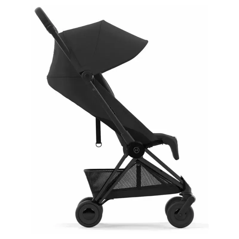 Cybex - Coya Compact Stroller, Matte Black/Sepia Black - Image 3
