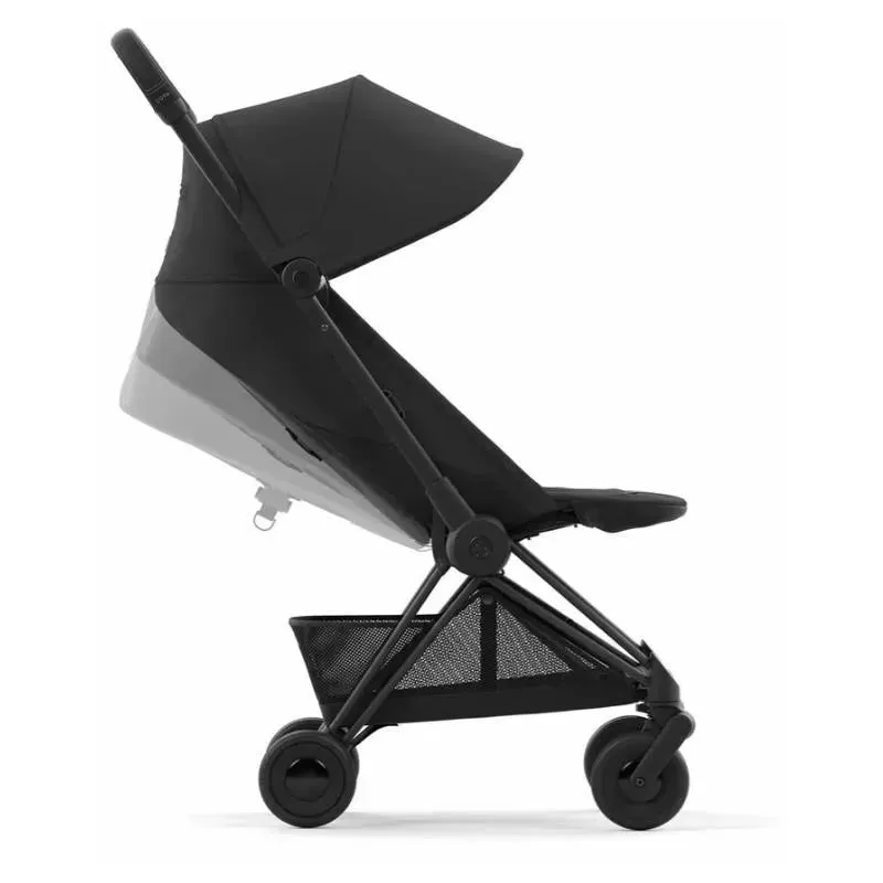 Cybex - Coya Compact Stroller, Matte Black/Sepia Black - Image 4