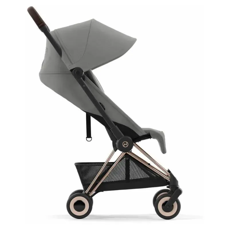 Cybex - Coya Compact Stroller, Rose Gold/Mirage Grey - Image 3