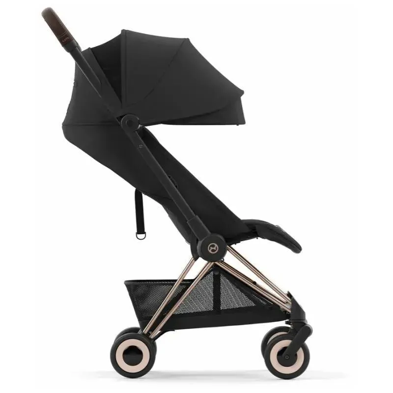 Cybex - Coya Compact Stroller, Rose Gold/Sepia Black - Image 3