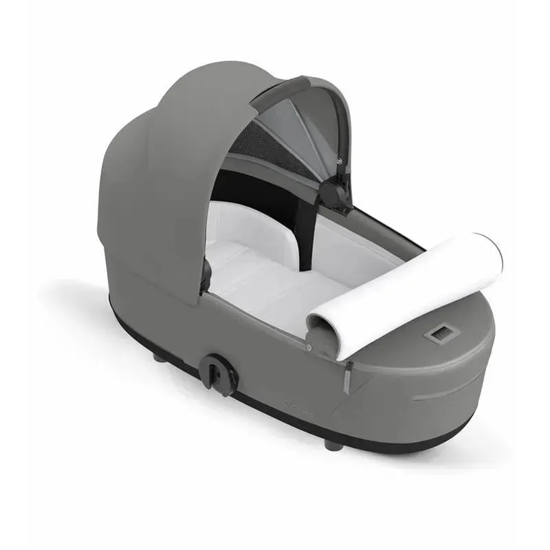 Cybex - Priam 4/EPriam 2 Lux Carry Cot, Soho Grey - Image 4