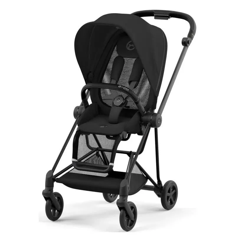 Cybex - Mios 3, Matte Black/Black Frame + Sepia Black Seat Pack - Image 5