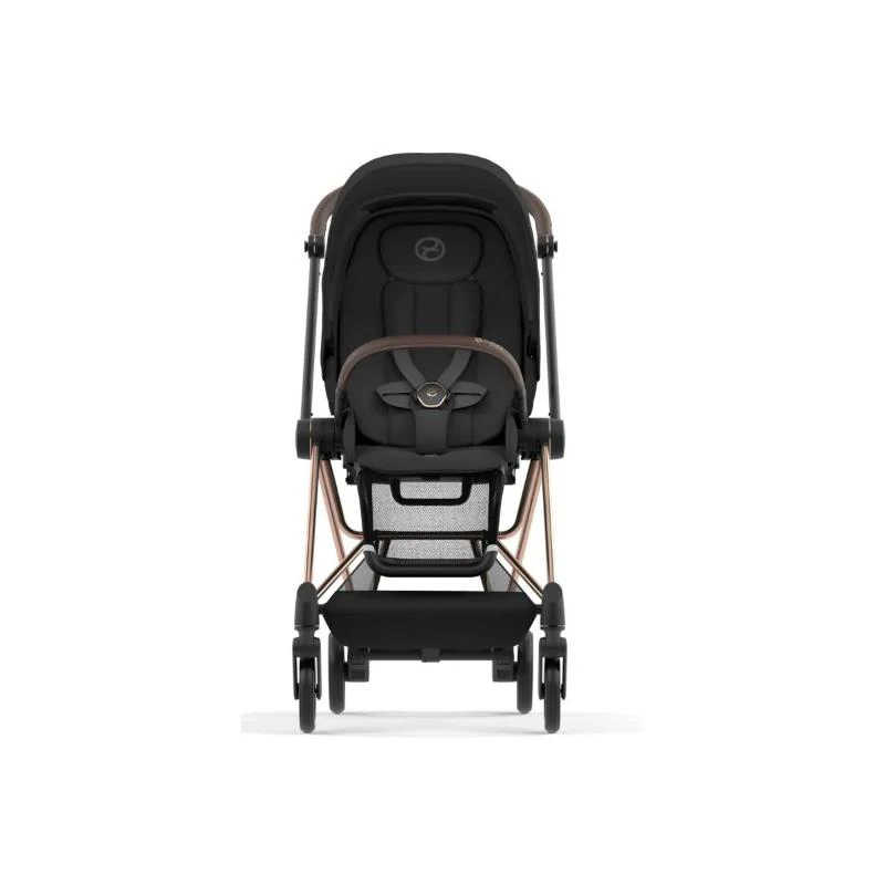 Cybex - Mios 3 Stroller Rose Gold Frame & Sepia Black Seat Pack - Image 7