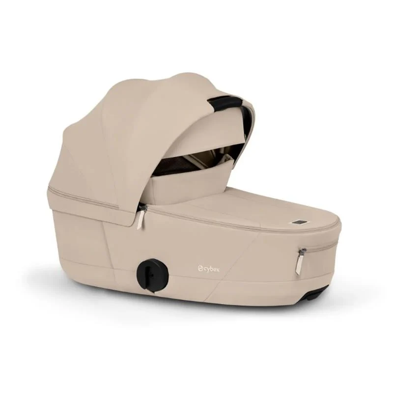Cybex Mios/Coya Fold Lux Carry Cot, Cozy Beige