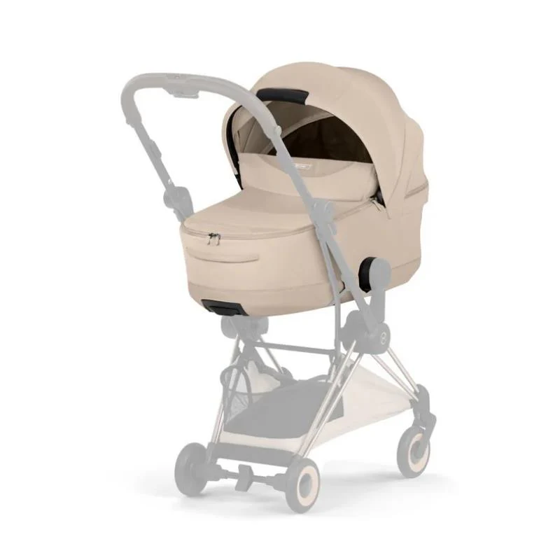Cybex Mios/Coya Fold Lux Carry Cot Style Collection, Cozy Beige - Image 3