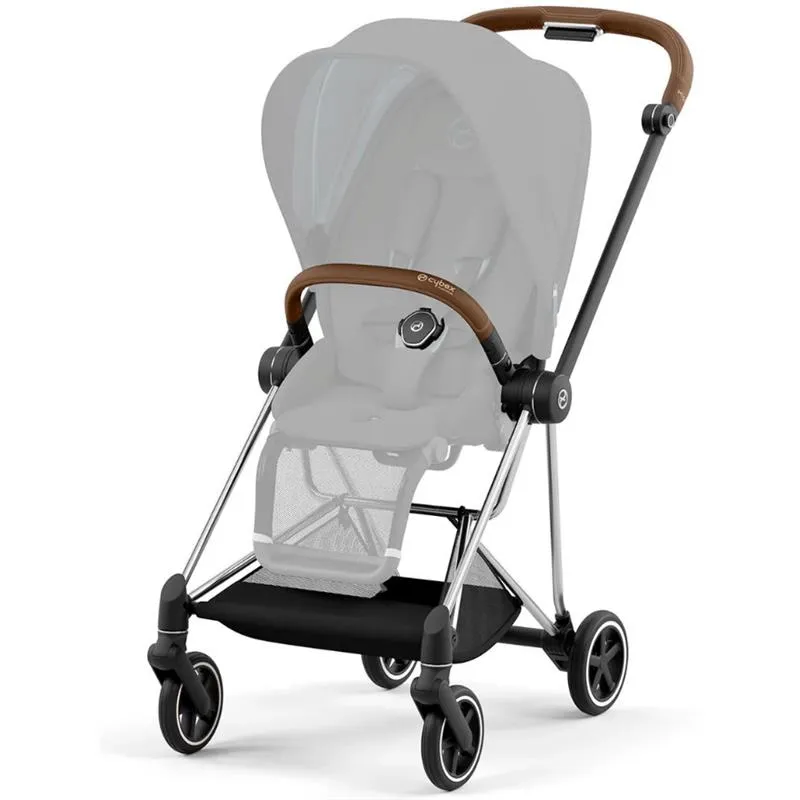 Cybex - Mios3 Frame, Chrome/Brown - Image 3