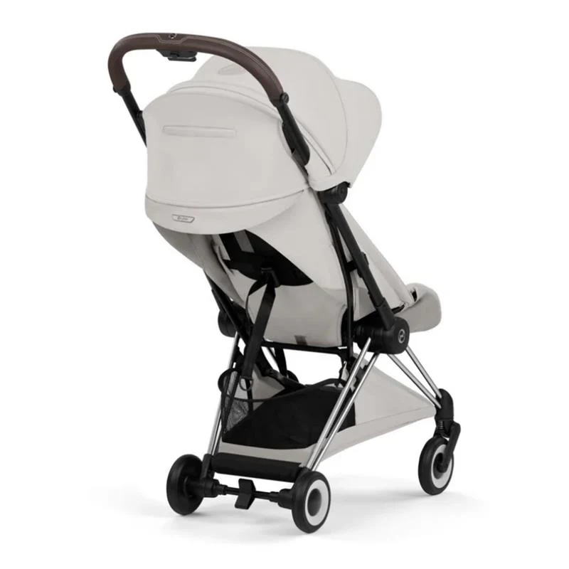 Cybex Platinum Coya Stroller Style Collection, Chrome Frame/City Grey Lux Seat - Image 4