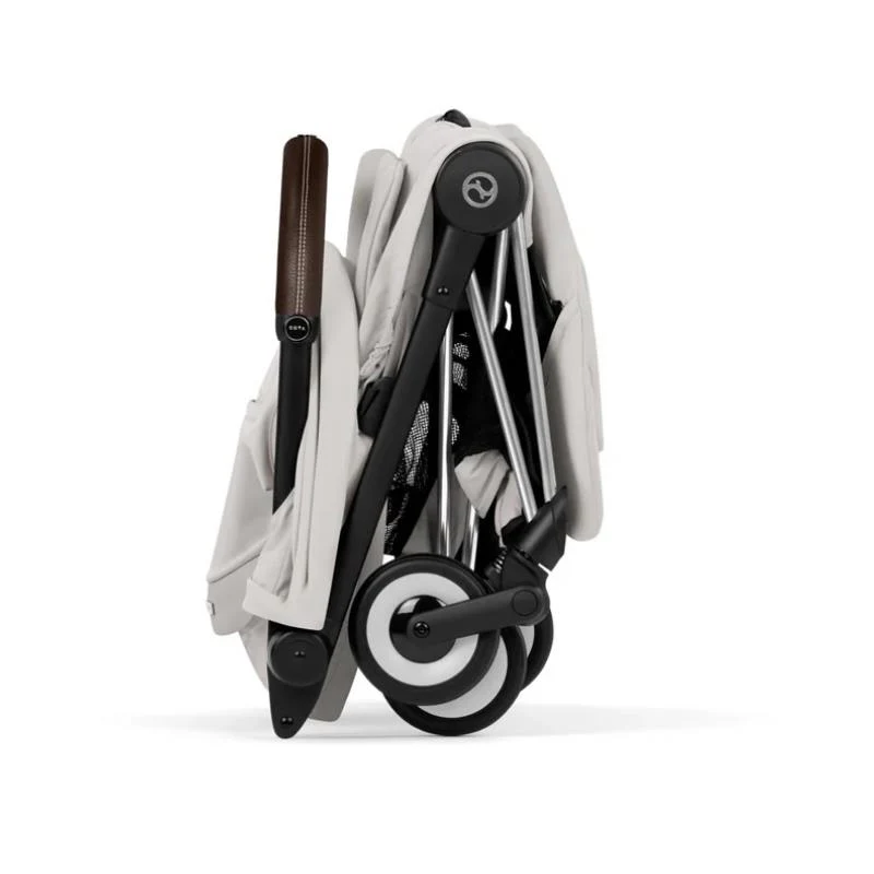 Cybex Platinum Coya Stroller Style Collection, Chrome Frame/City Grey Lux Seat - Image 5